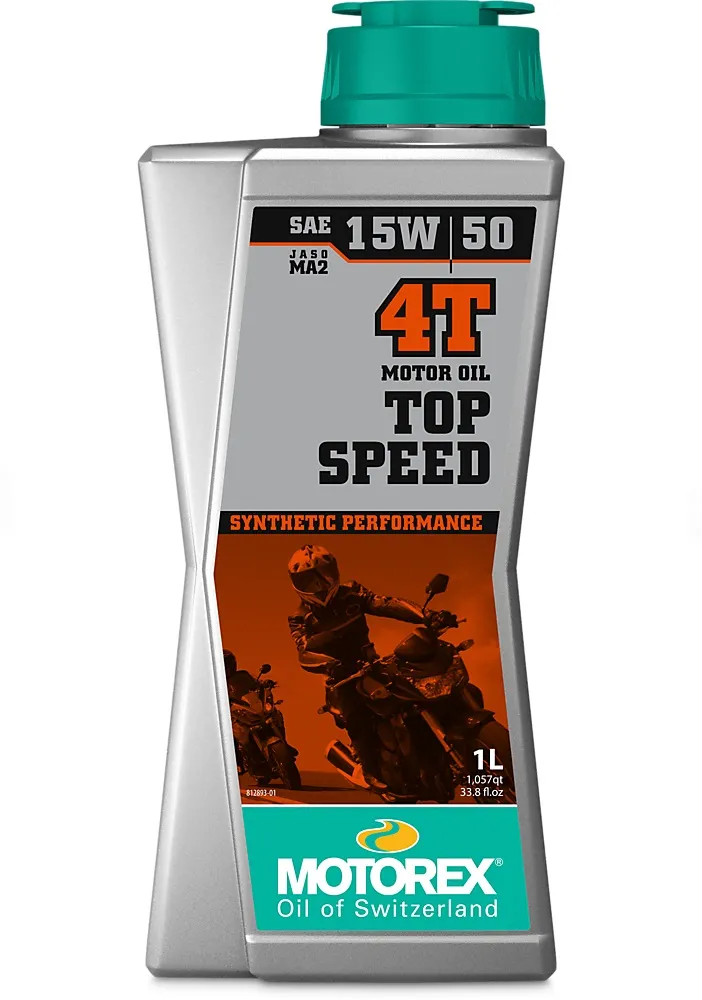 1l Motorex Top Speed 4T 15W-50 Motoröl