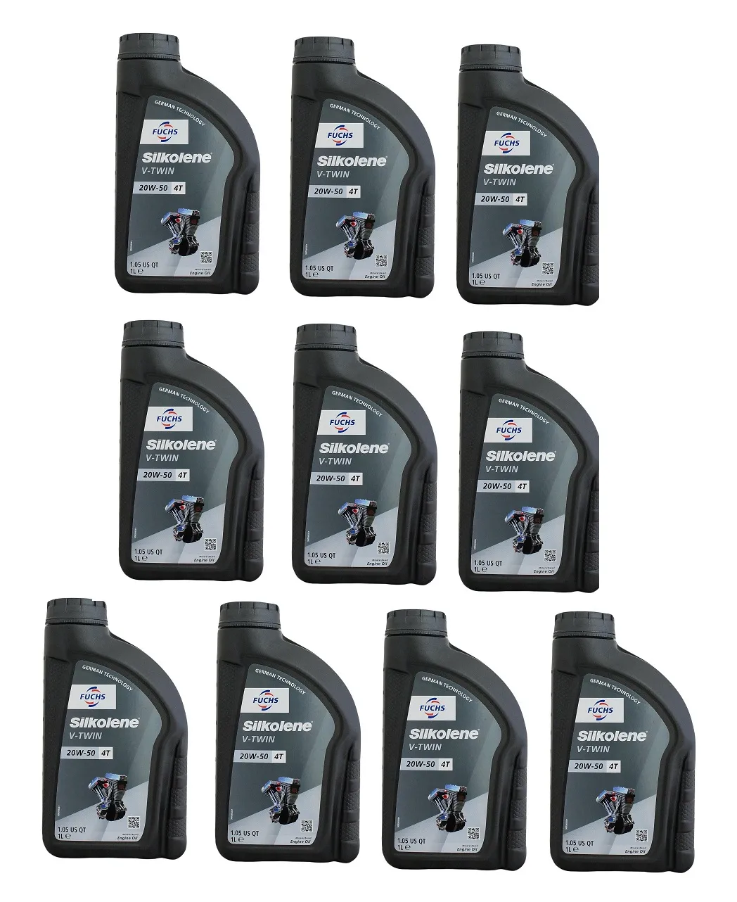FUCHS SILKOLENE V-TWIN 20W-50 10x1L Motoröl