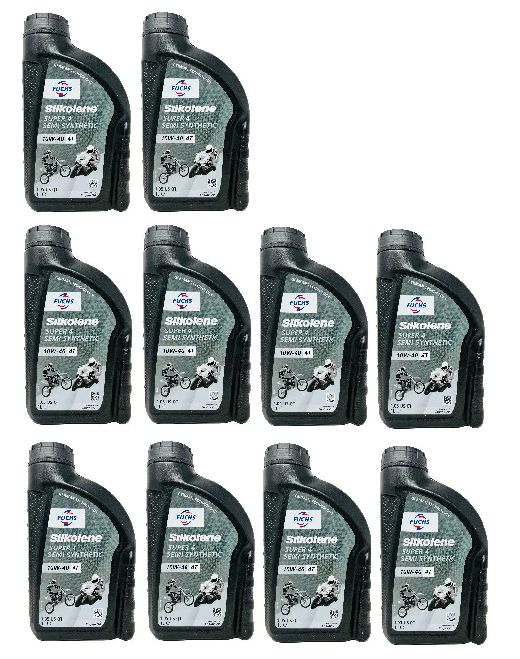 FUCHS SILKOLENE SUPER 4 10W-40 10x1L Motoröl teilsynth