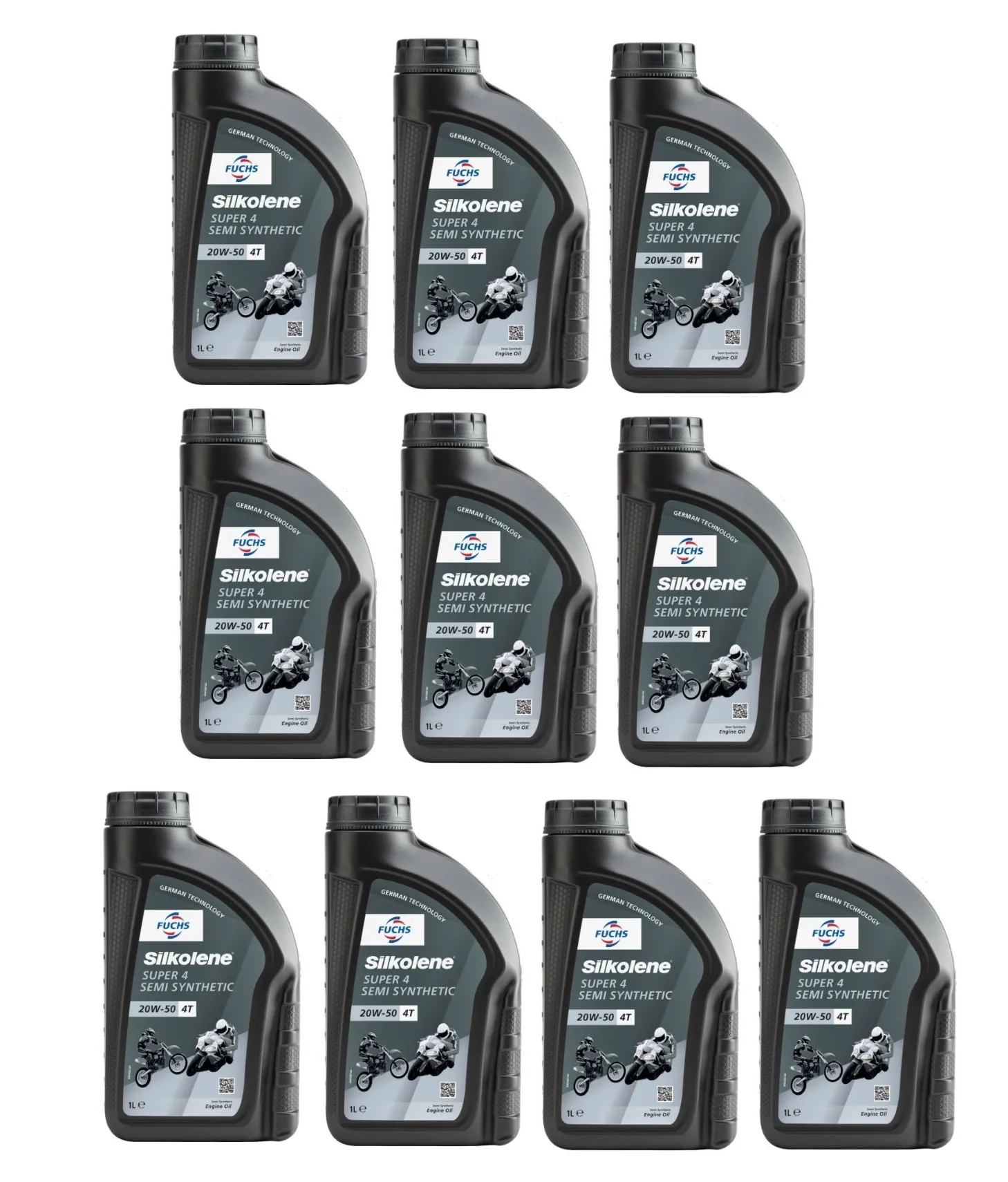 FUCHS SILKOLENE SUPER 4 20W-50 10x1L Motoröl teilsynth