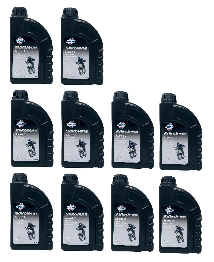 FUCHS SILKOLENE SCOOT 2 10x1L 2T Motoröl
