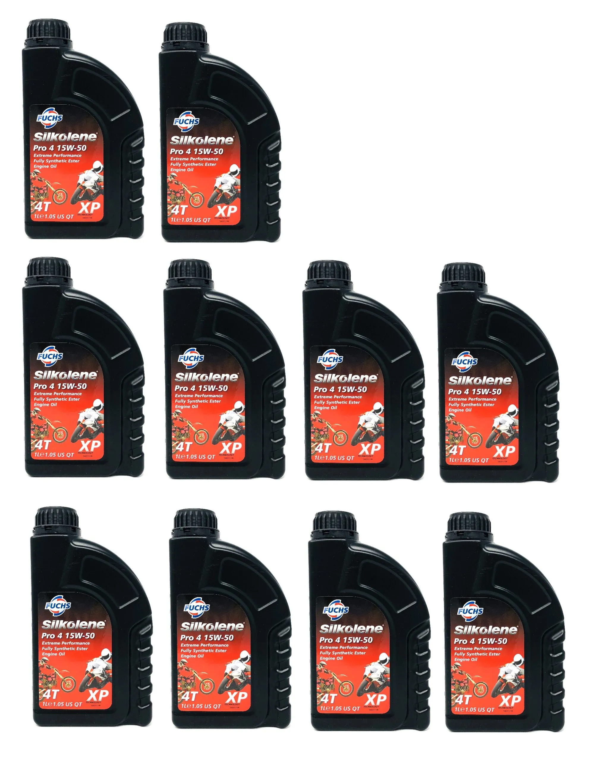 FUCHS SILKOLENE PRO 4 15W-50 10x1L Motoröl vollsynth