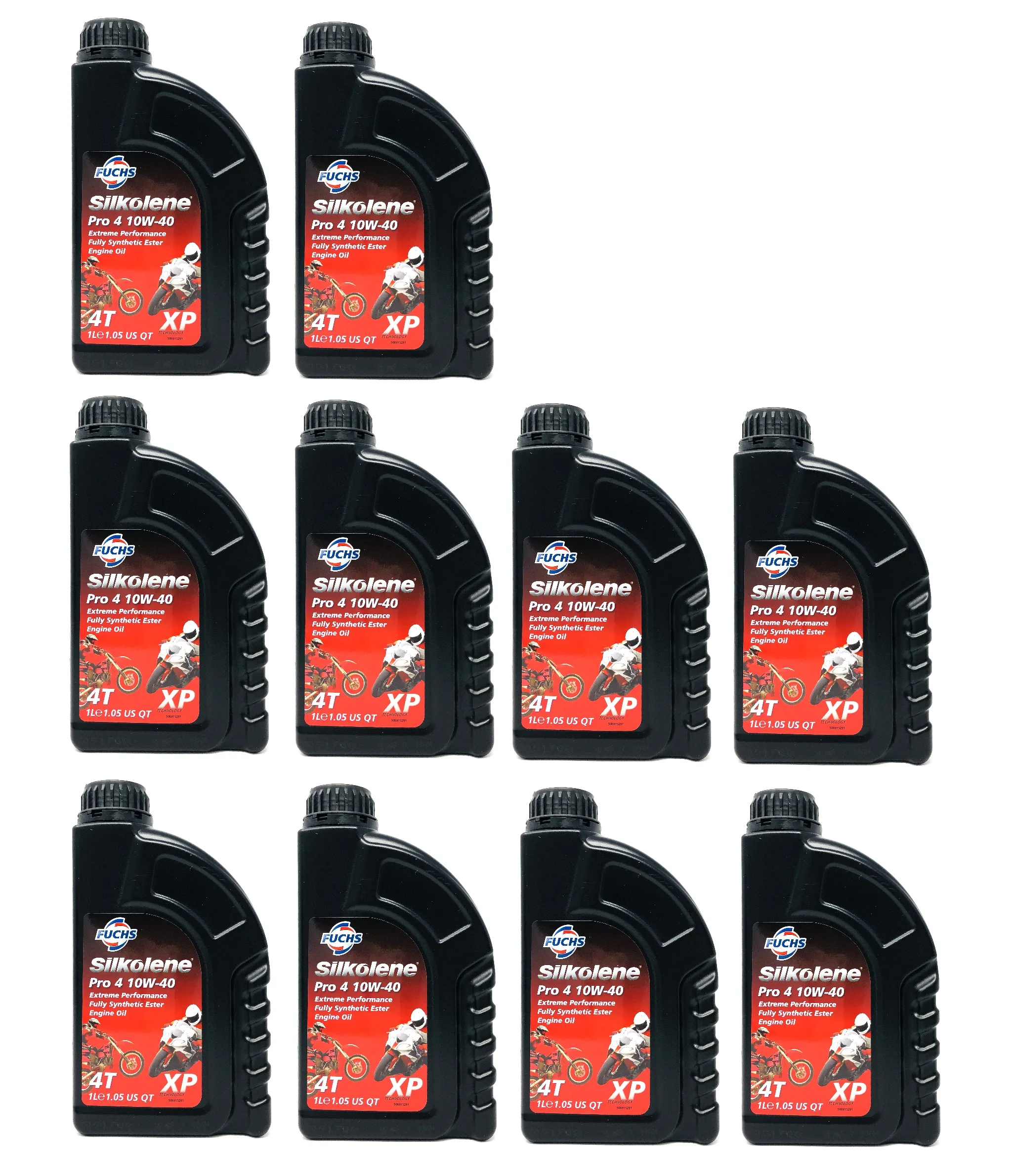 FUCHS SILKOLENE PRO 4 10W-40 10x1L Motoröl vollsynth