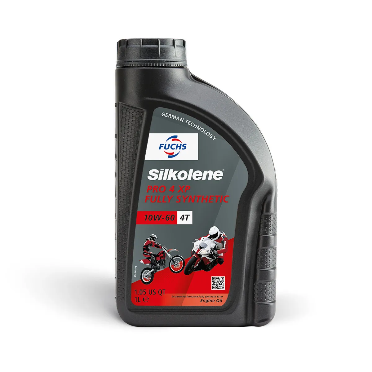 1l FUCHS SILKOLENE PRO 4 10W-60 Motorrad Motoröl vollsynth