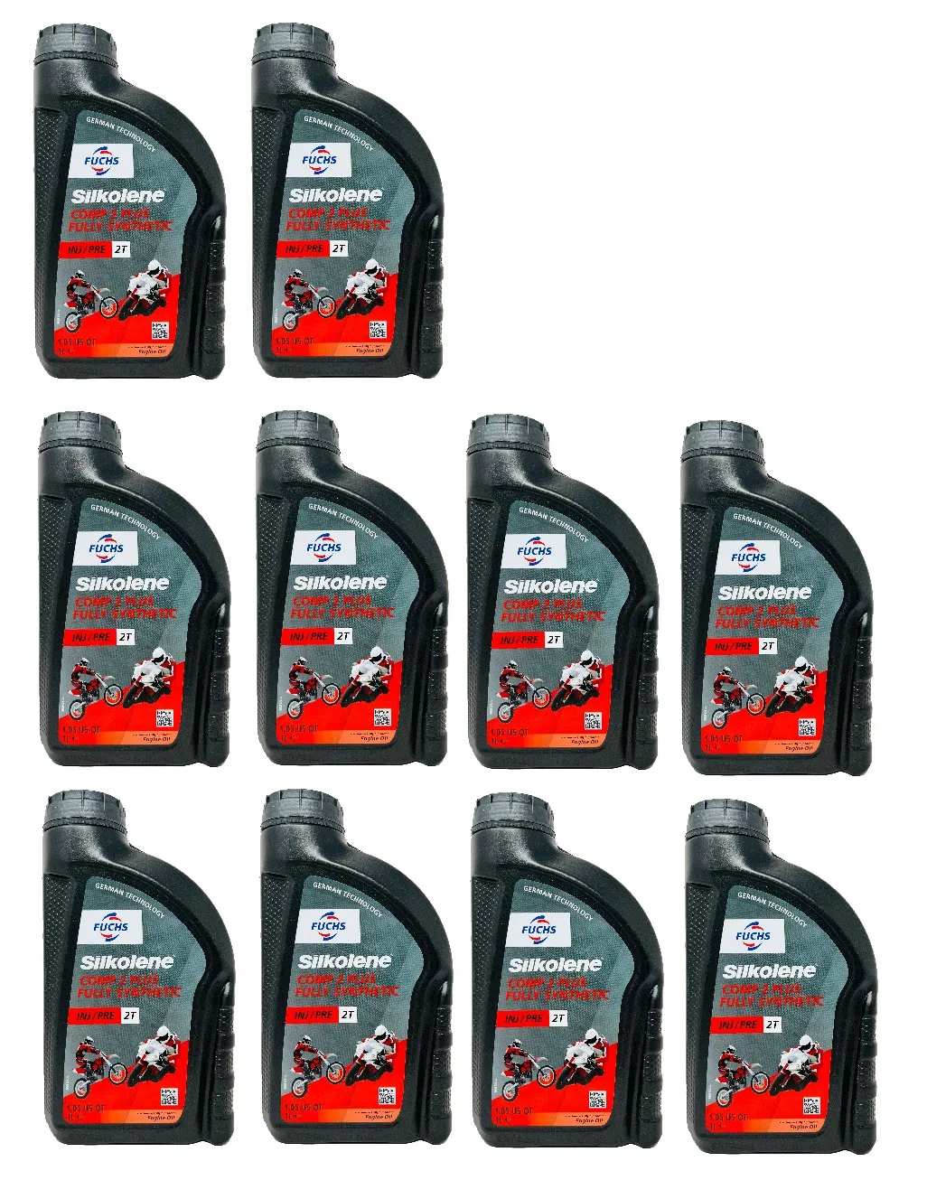 FUCHS SILKOLENE COMP 2 Plus 10x1L Motoröl 2T