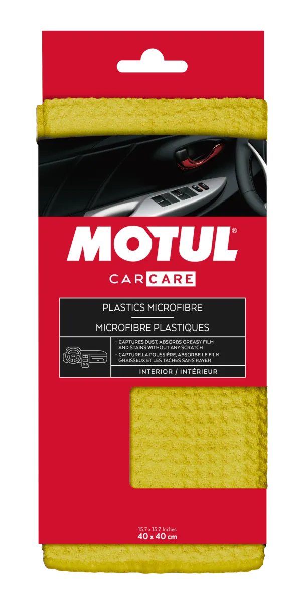 Motul Plastics Microfiber (Plastik-Mikrofasertuch) 1 Stück