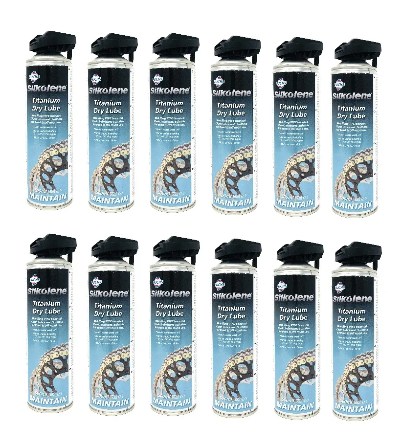 FUCHS SILKOLENE Titanium DRY Lube 12x500ml Kettenspray