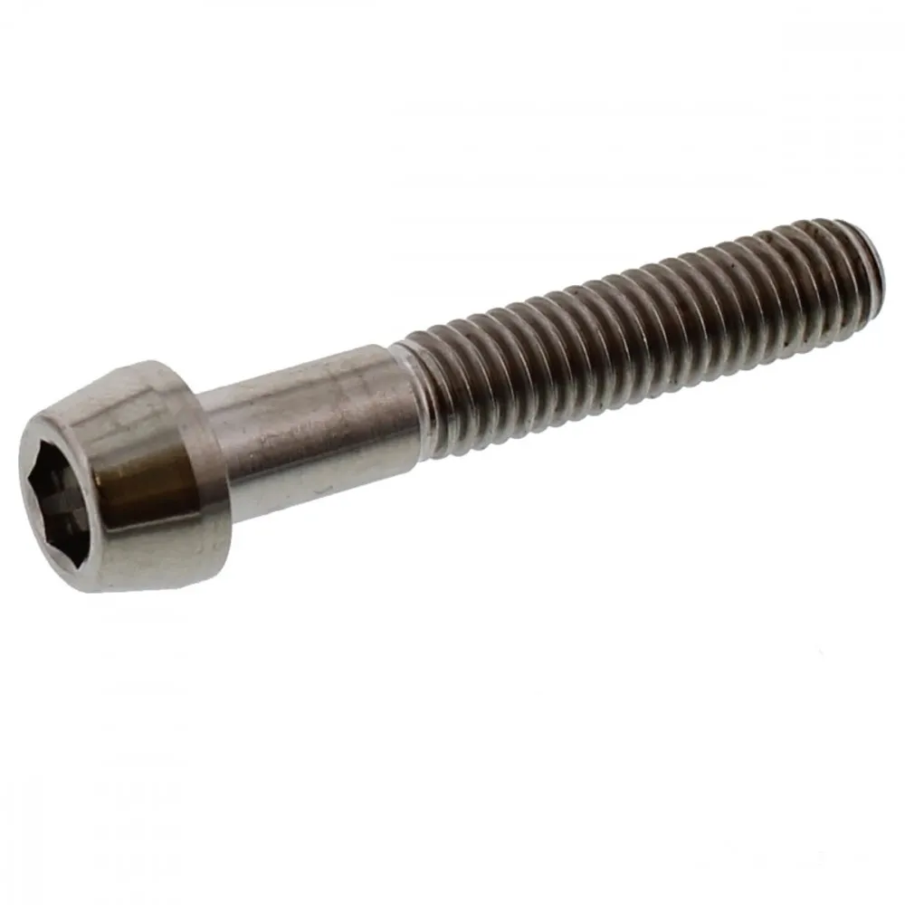 Zylinderschraube konisch M6x1.00 35mm Titan, TISC635