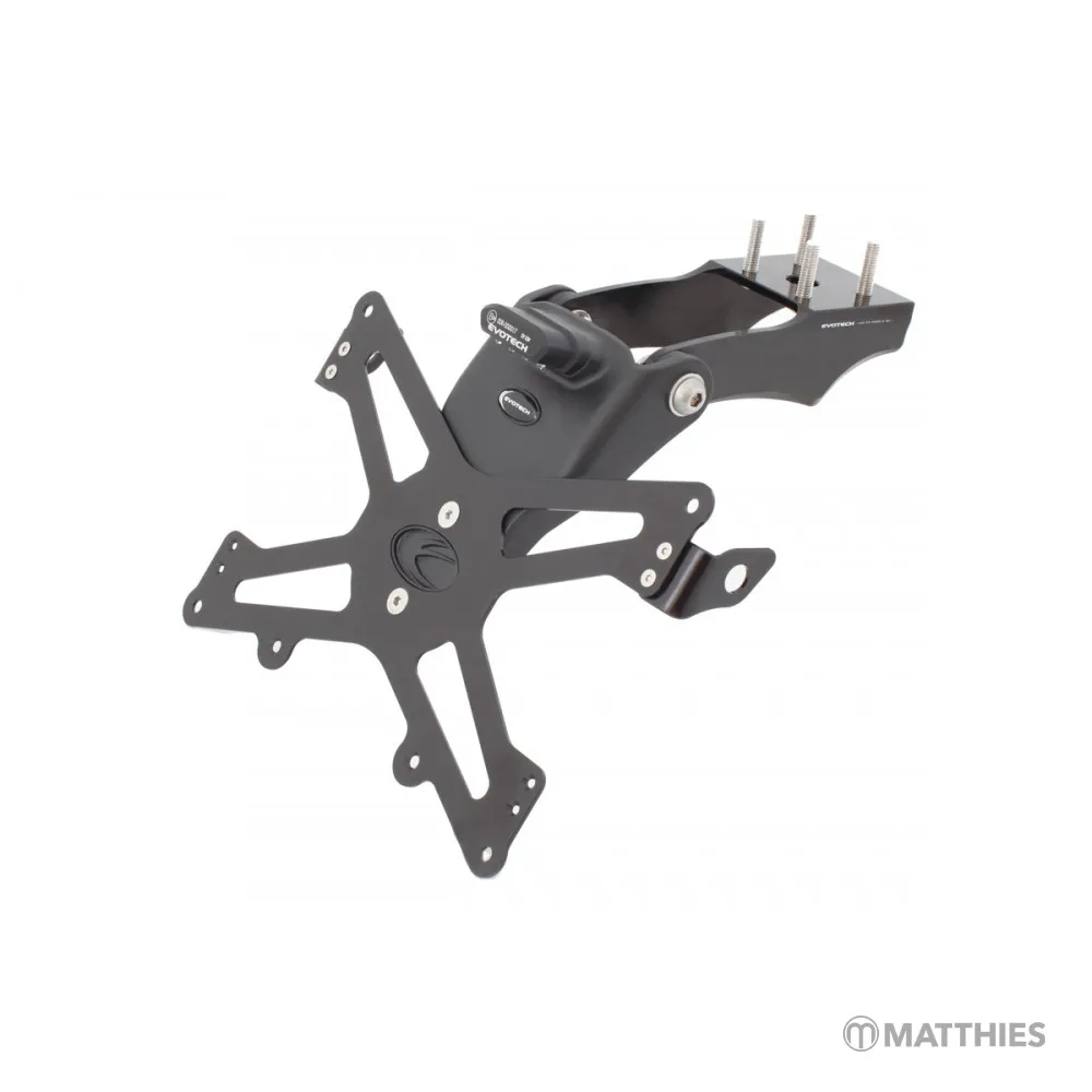 Nummernschildhalter Evotech schwarz ESTR-0407