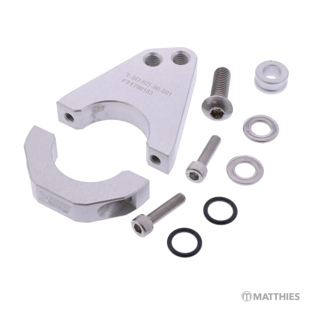 Klammer Gabel YSS 33 mm Befestigung für Lenkungsdämpfer Y-SD-KIT-00-001