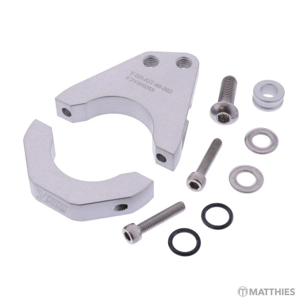 Klammer Gabel YSS 38 mm Befestigung für Lenkungsdämpfer Y-SD-KIT-00-002