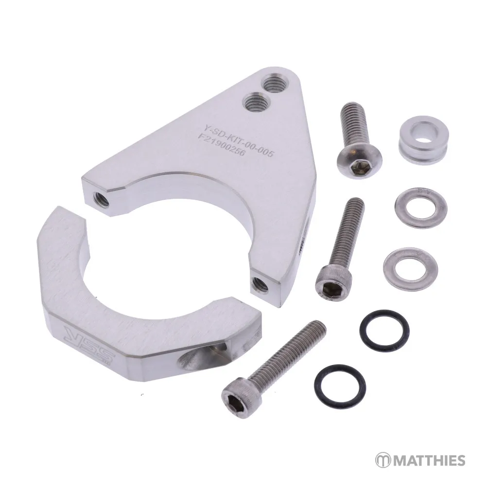 Klammer Gabel YSS 44 mm Befestigung für Lenkungsdämpfer Y-SD-KIT-00-005