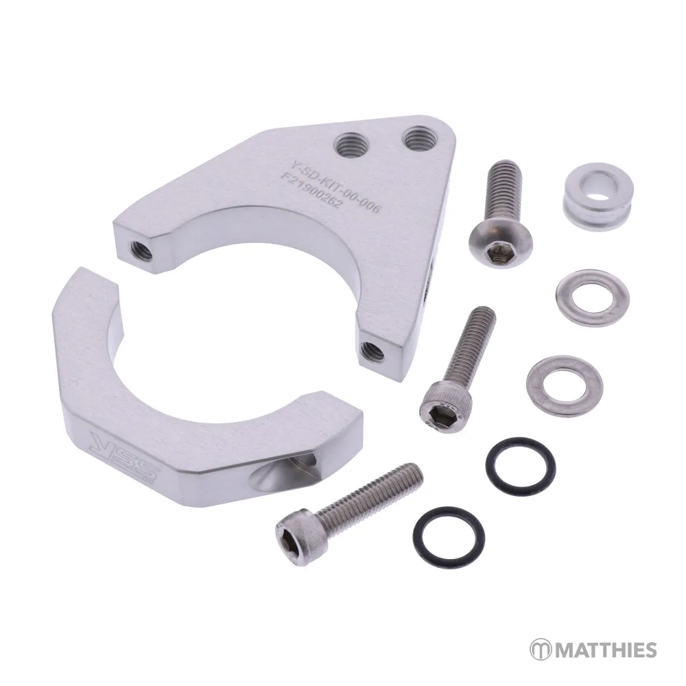 Klammer Gabel YSS 45 mm Befestigung für Lenkungsdämpfer Y-SD-KIT-00-006