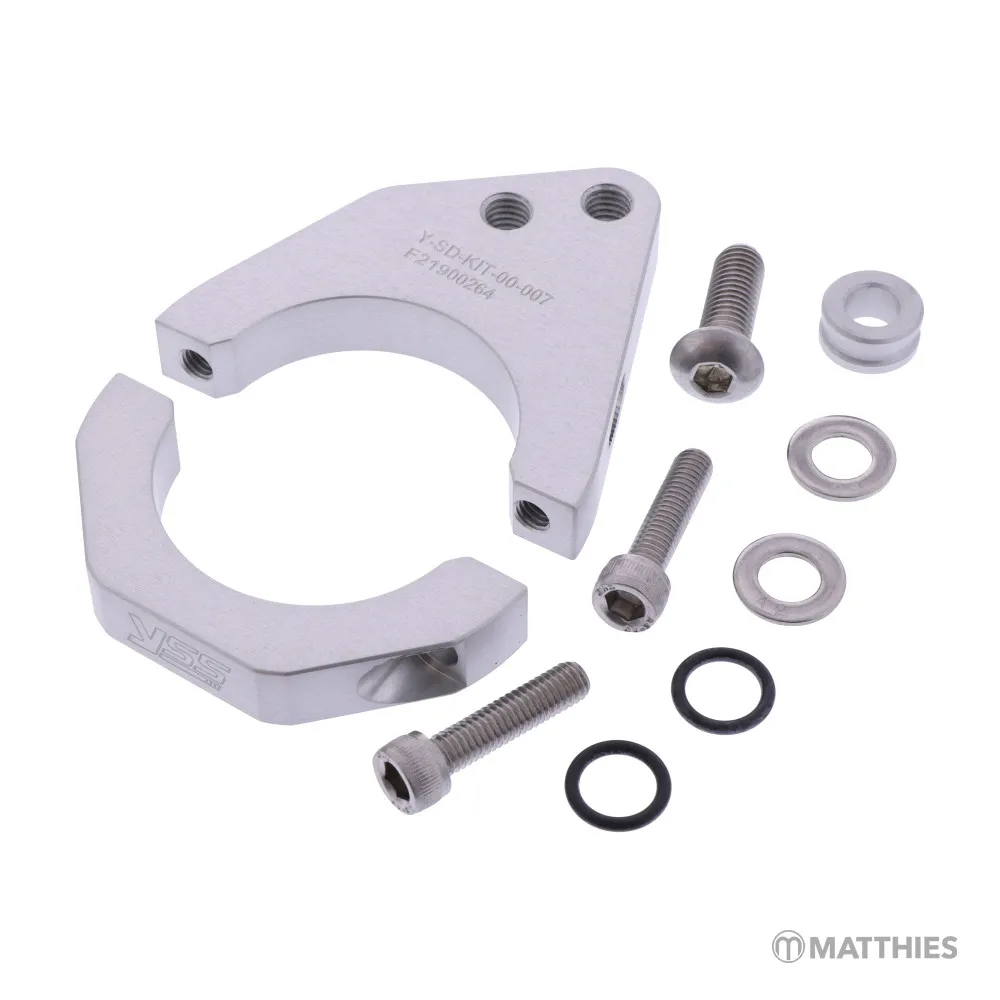 Klammer Gabel YSS 46 mm Befestigung für Lenkungsdämpfer Y-SD-KIT-00-007