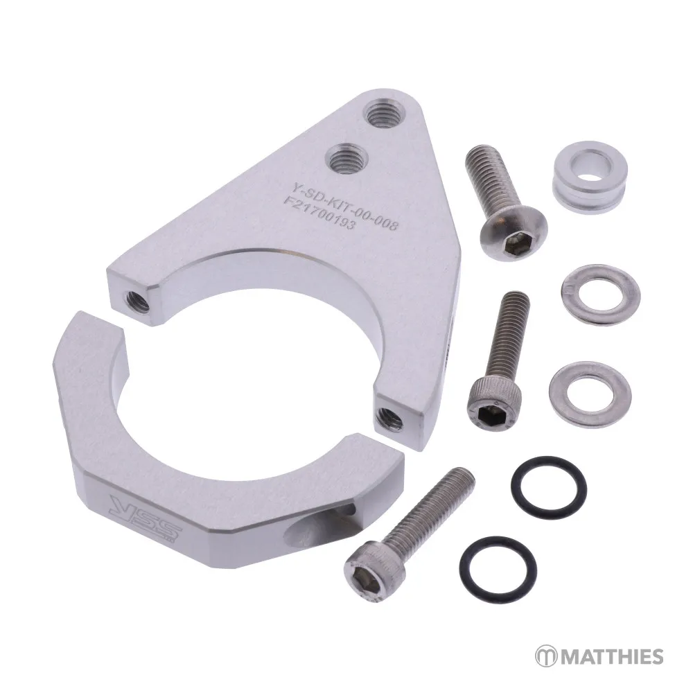 Klammer Gabel YSS 47 mm Befestigung für Lenkungsdämpfer Y-SD-KIT-00-008