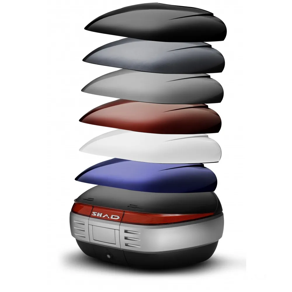 Deckel Topcase Shad SH39 schwarz Metall, D1B39E21