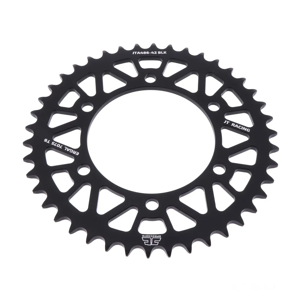 Alu-Kettenrad 42Z Teilung 520 schwarz JT Innendurchmesser 110 Lochkreis 130 JTA48642BLK