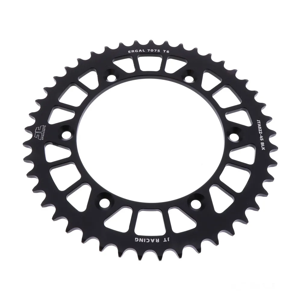 Alu-Kettenrad 45Z Teilung 520 schwarz JT Innendurchmesser 136 Lochkreis 156 JTA82245BLK