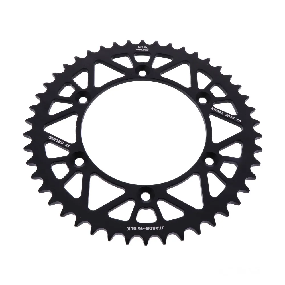 Alu-Kettenrad 46Z Teilung 520 schwarz JT Innendurchmesser 126 Lochkreis 146 JTA80846BLK