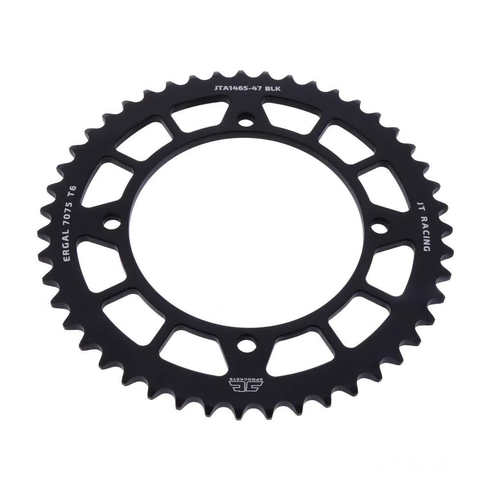 Alu-Kettenrad 47Z Teilung 420 schwarz JT Innendurchmesser 110 Lochkreis 126 JTA146547BLK