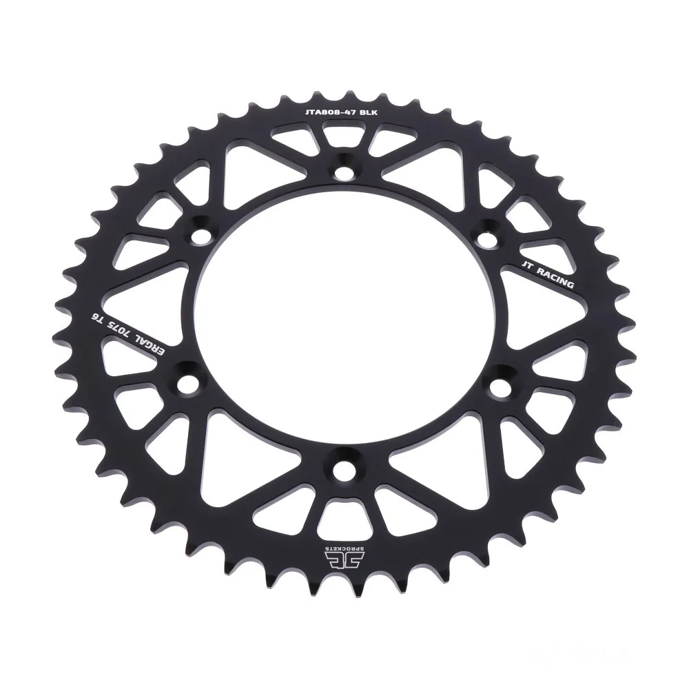 Alu-Kettenrad 47Z Teilung 520 schwarz JT Innendurchmesser 126 Lochkreis 146 JTA80847BLK