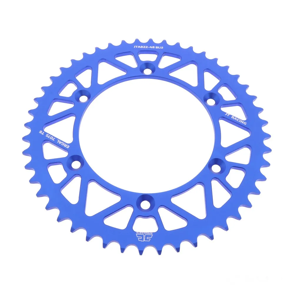 Alu-Kettenrad 48Z Teilung 520 blau JT Innendurchmesser 136 Lochkreis 156 JTA82248BLU