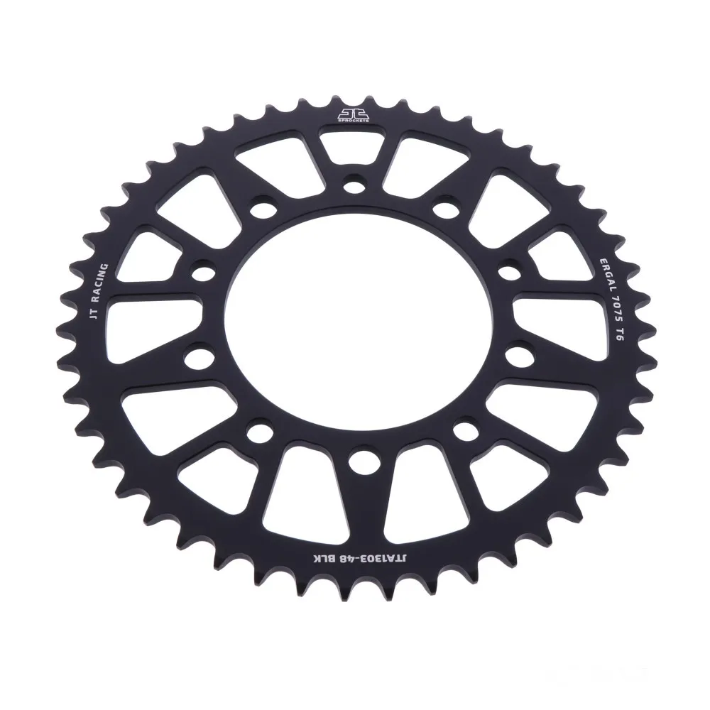 Alu-Kettenrad 48Z Teilung 520 schwarz JT Innendurchmesser 112 Lochkreis 138 JTA130348BLK