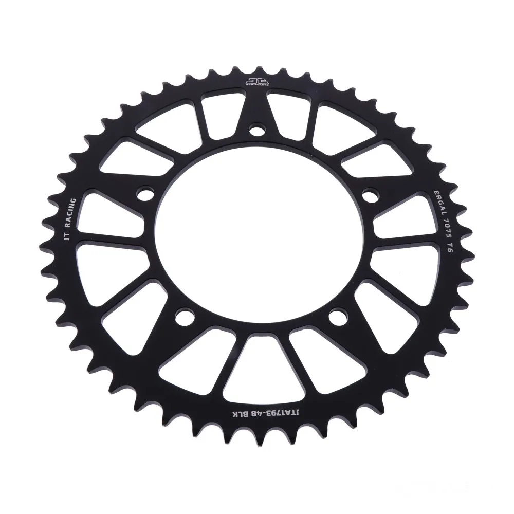 Alu-Kettenrad 48Z Teilung 520 schwarz JT Innendurchmesser 120 Lochkreis 140 JTA179348BLK