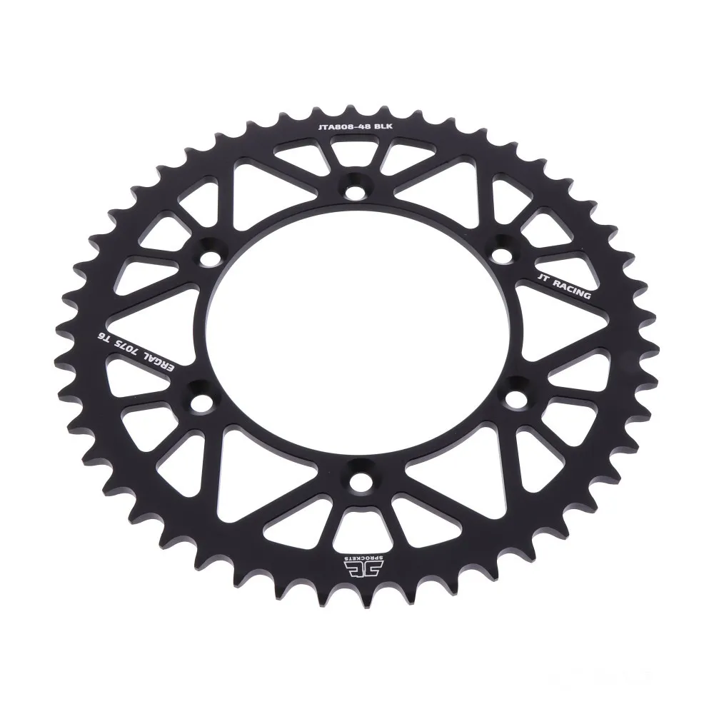 Alu-Kettenrad 48Z Teilung 520 schwarz JT Innendurchmesser 126 Lochkreis 146 JTA80848BLK