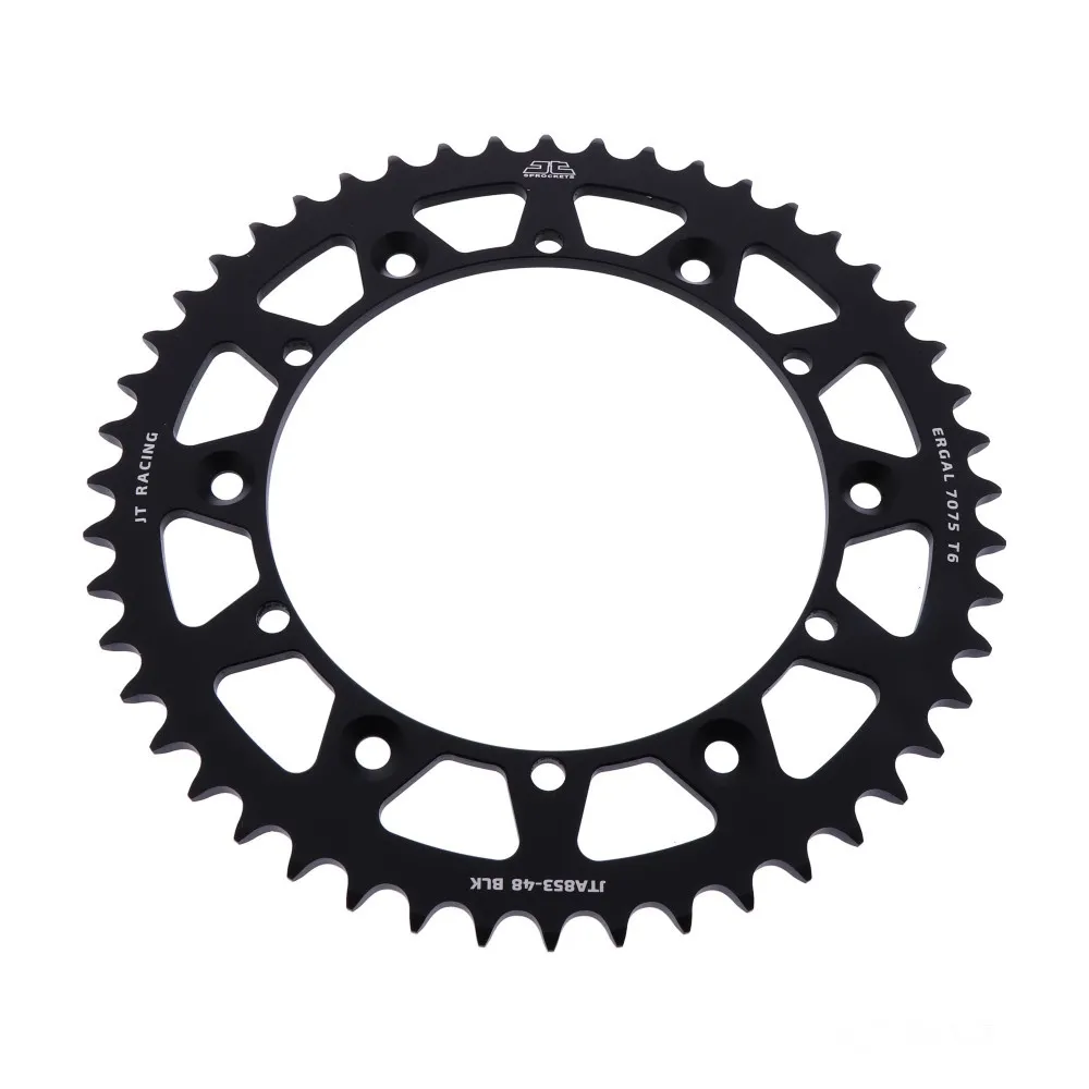 Alu-Kettenrad 48Z Teilung 520 schwarz JT Innendurchmesser 152 Lochkreis 175 JTA85348BLK