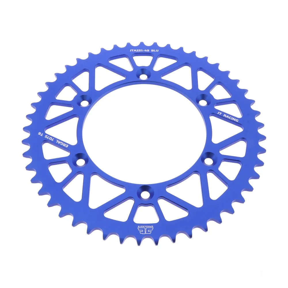 Alu-Kettenrad 49Z Teilung 520 blau JT Innendurchmesser 130 Lochkreis 150 JTA25149BLU