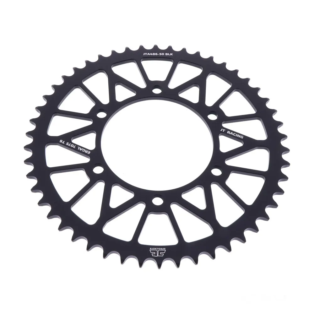 Alu-Kettenrad 50Z Teilung 520 schwarz JT Innendurchmesser 110 Lochkreis 130 JTA48650BLK