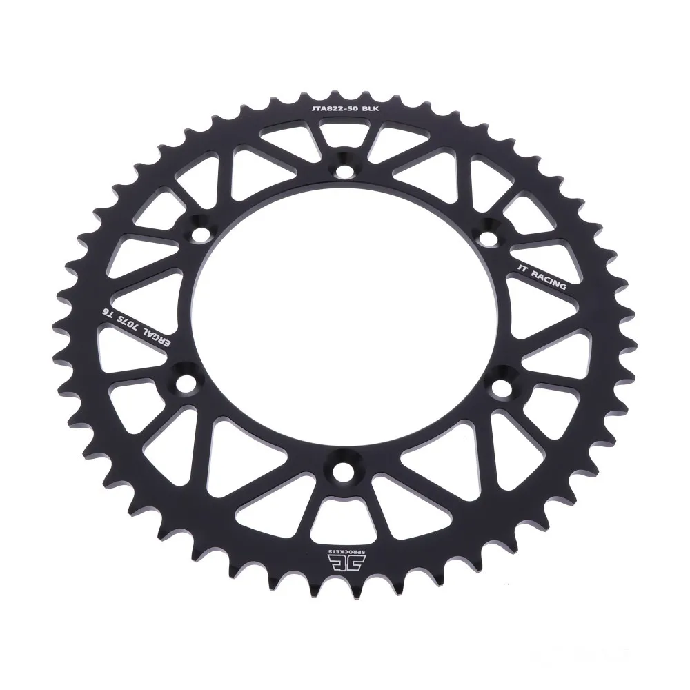 Alu-Kettenrad 50Z Teilung 520 schwarz JT Innendurchmesser 136 Lochkreis 156 JTA82250BLK