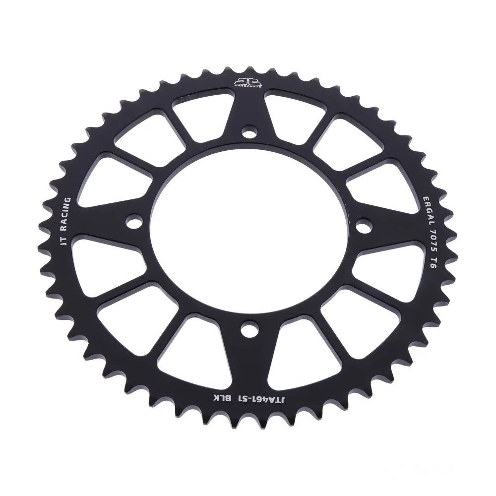 Alu-Kettenrad 51Z Teilung 420 schwarz JT Innendurchmesser 100 Lochkreis 116 JTA46151BLK