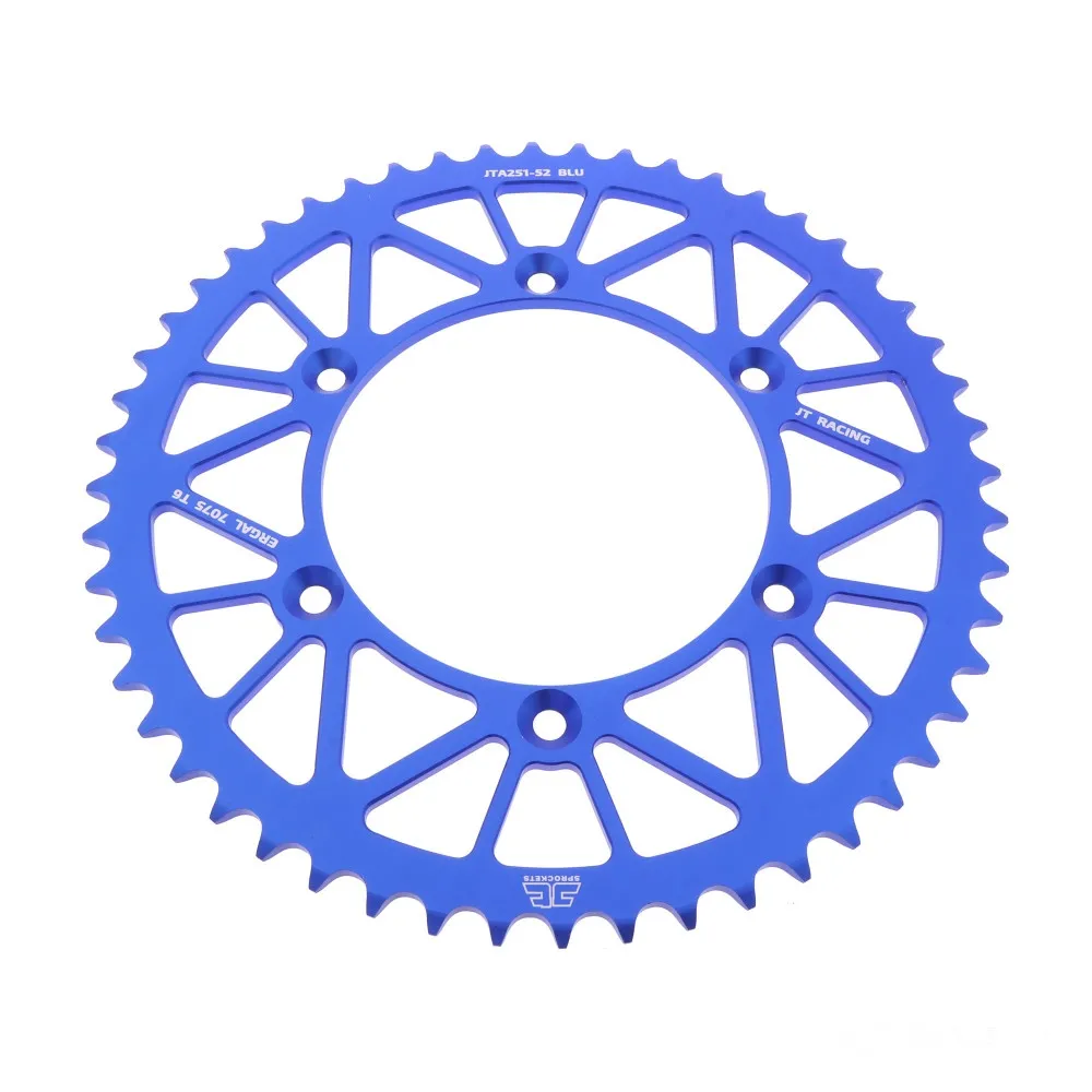 Alu-Kettenrad 52Z Teilung 520 blau JT Innendurchmesser 130 Lochkreis 150 JTA25152BLU