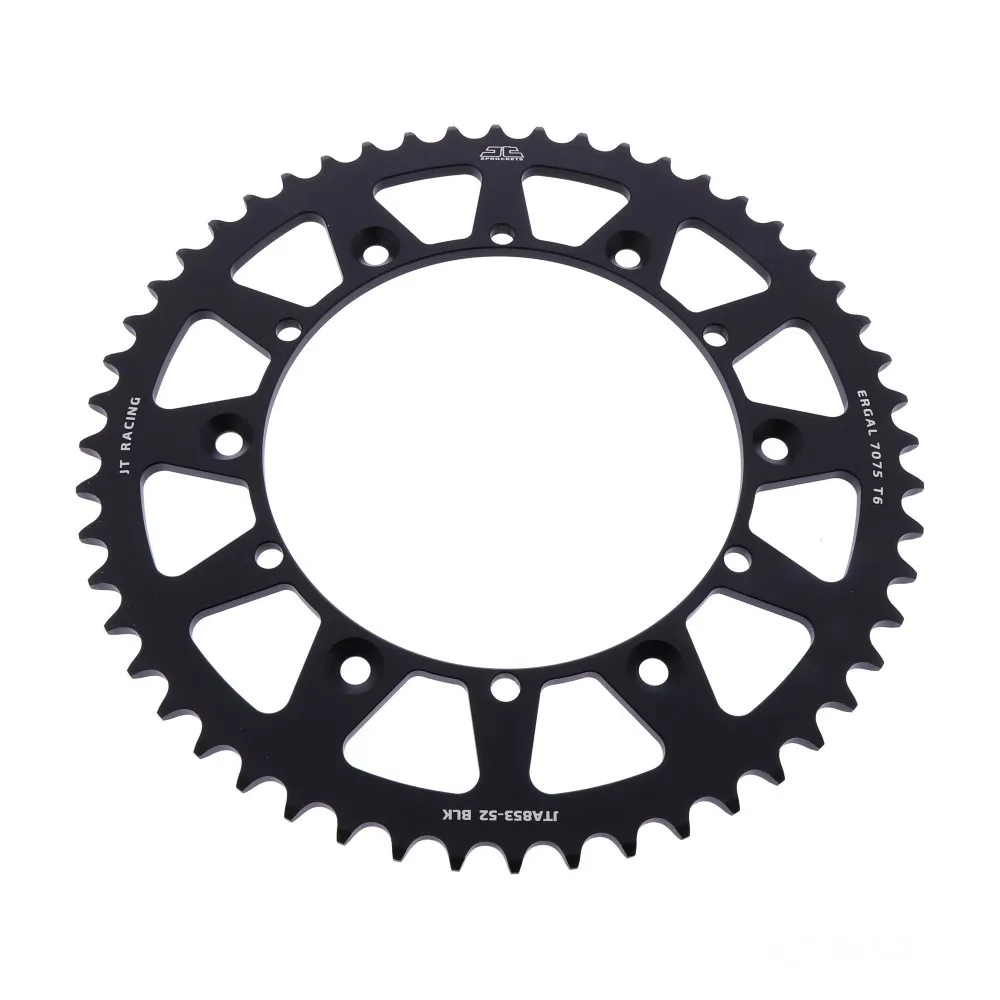 Alu-Kettenrad 53Z Teilung 520 schwarz JT Innendurchmesser 152 Lochkreis 175 JTA85352BLK