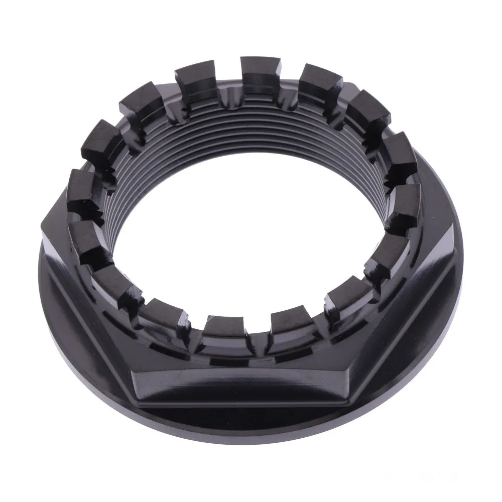 Mutter Achse M33x1.25 mm Titan schwarz TINUT33125002BK