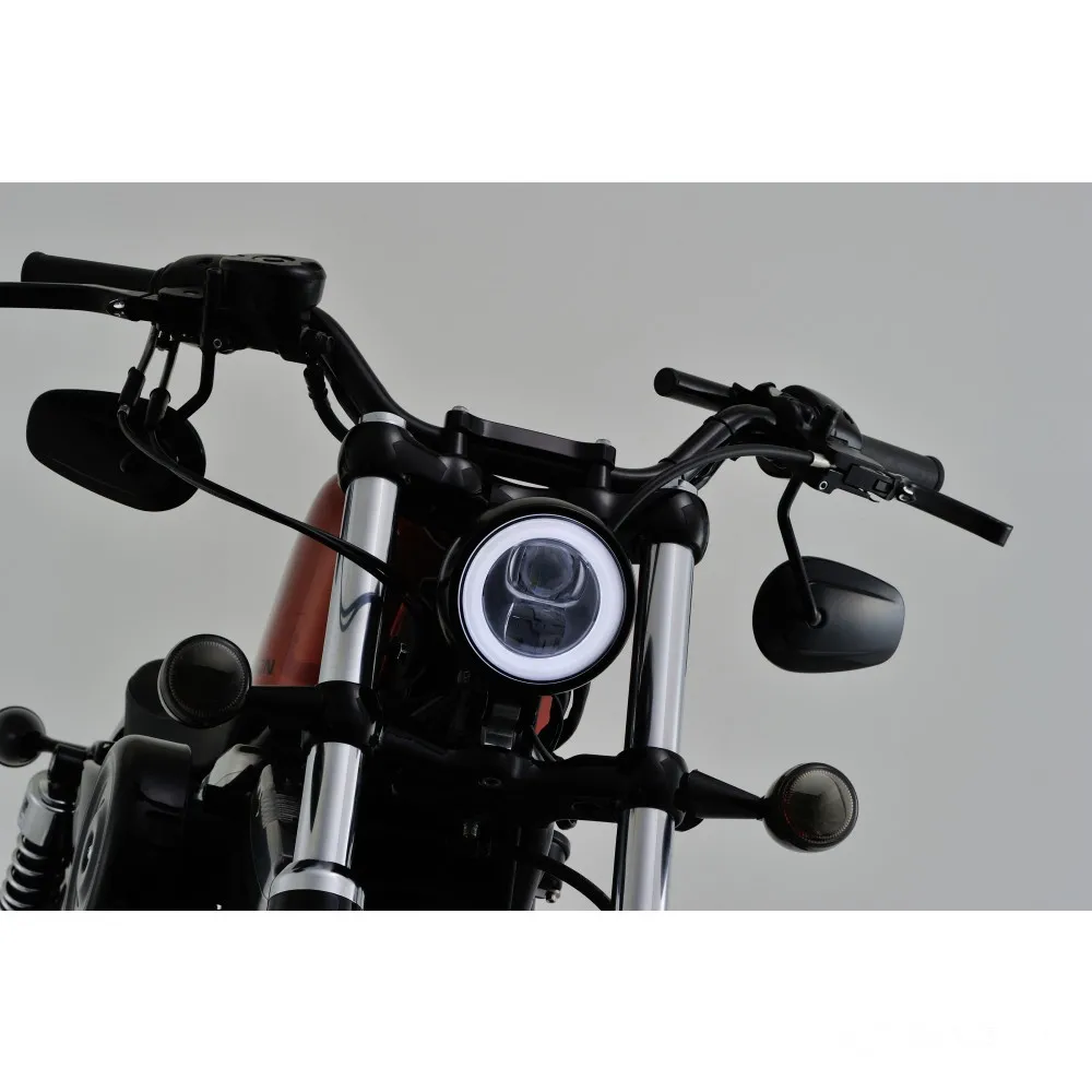 Scheinwerfer LED 4 3/4 Daytona schwarz