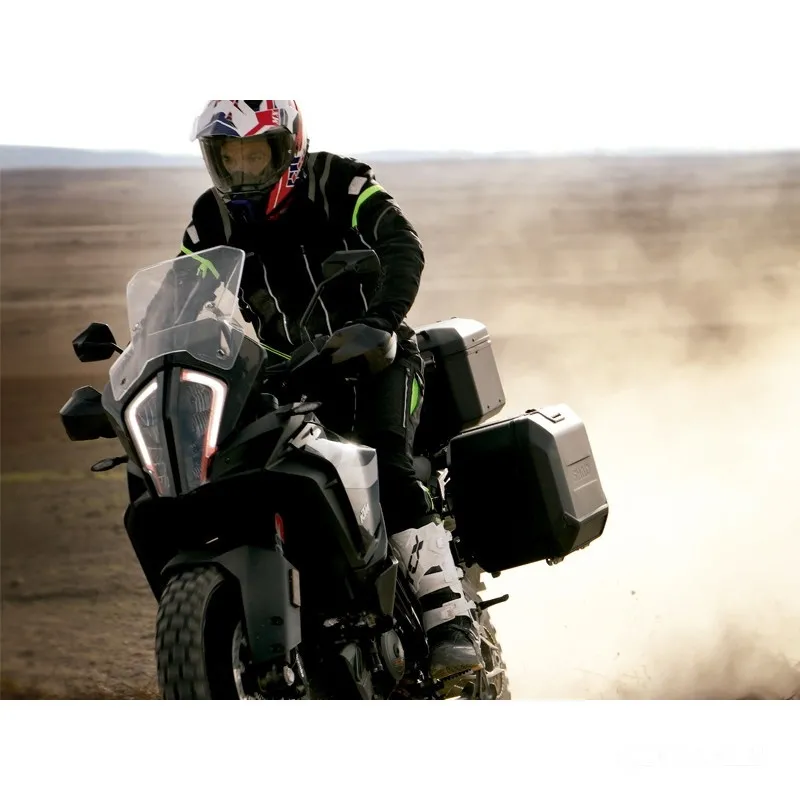 Seitenkoffer Terra schwarz Shad Inhalt 1 Stück TR47 links für 4P