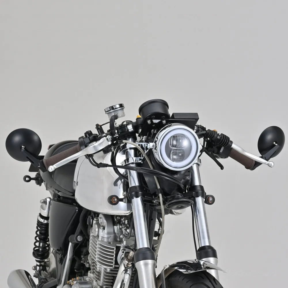 Spiegel Lenkerendenspiegel Daytona kurz schwarz E-geprüft.