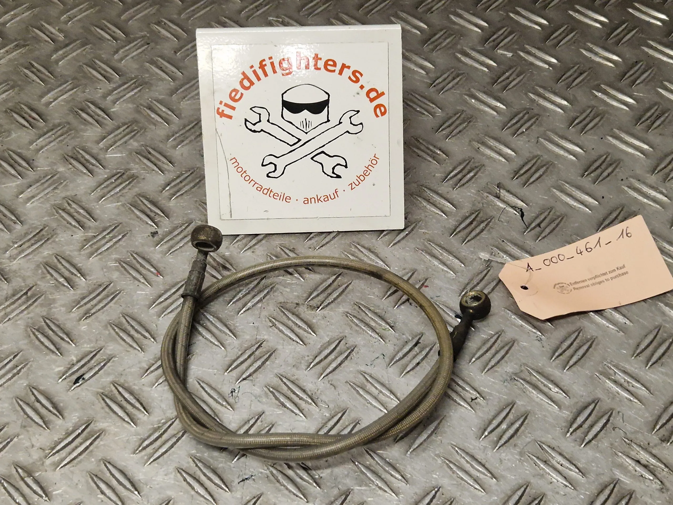 Stahlflexleitung Bremsleitung 7x780mm Aprilia RSV Mille RP 1000 Bj.01 92kW 64420km