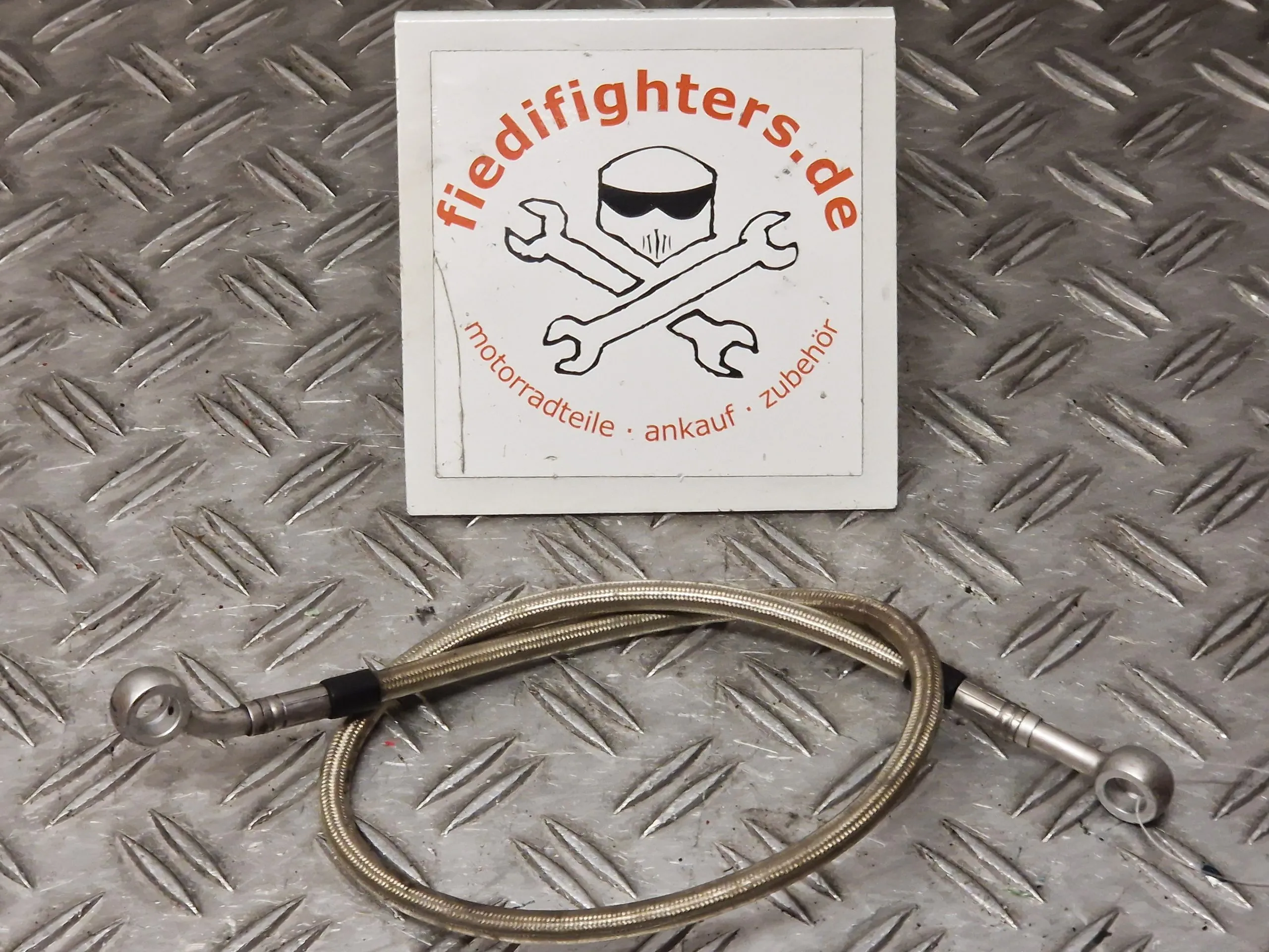 Stahlflexleitung Bremsleitung 7x645mm Aprilia RSV Mille RP 1000 Bj.01 92kW 64420km