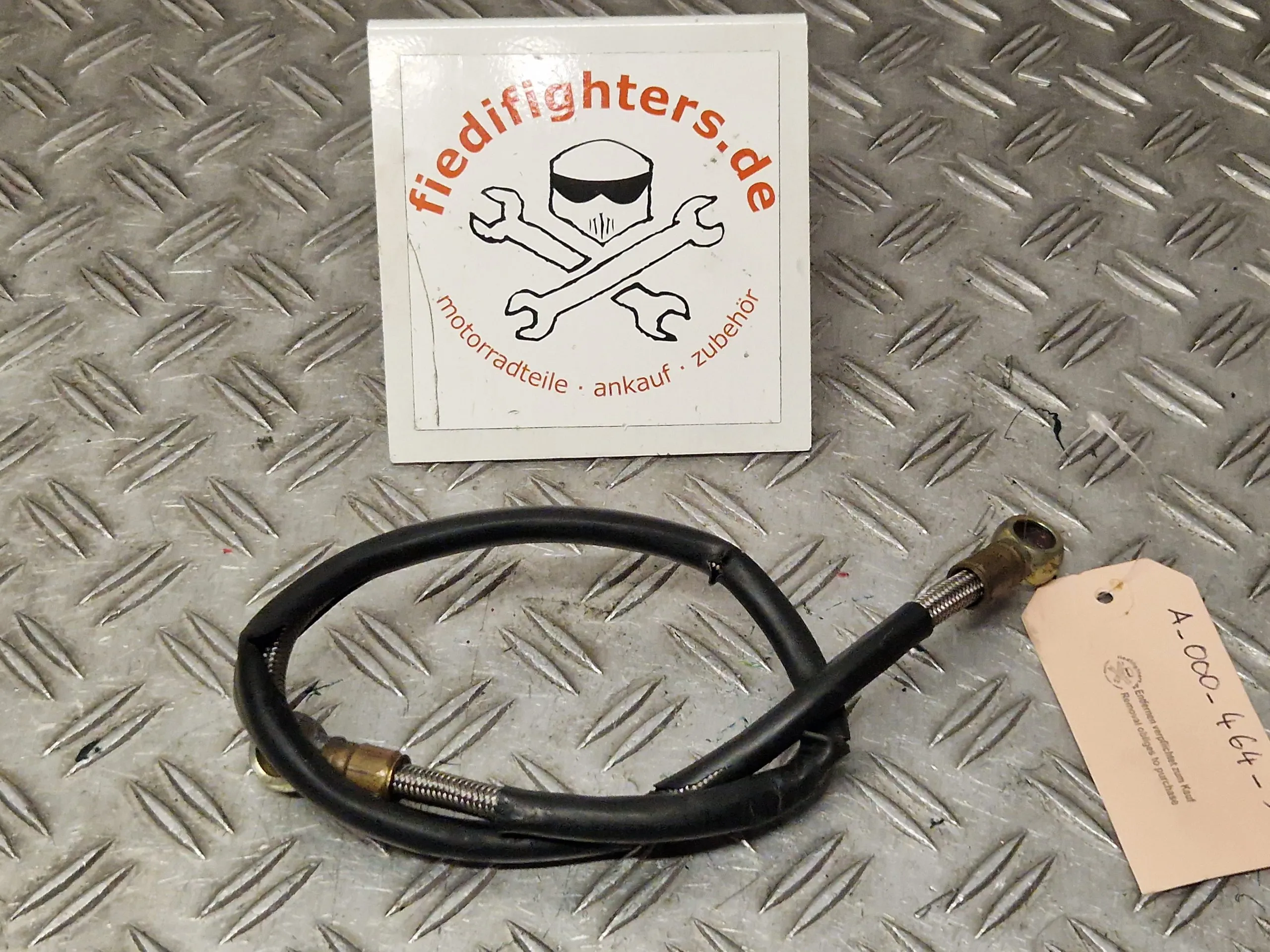 Stahlflexleitung Bremsleitung 8x610mm Aprilia RSV Mille RP 1000 Bj.01 92kW 64420km