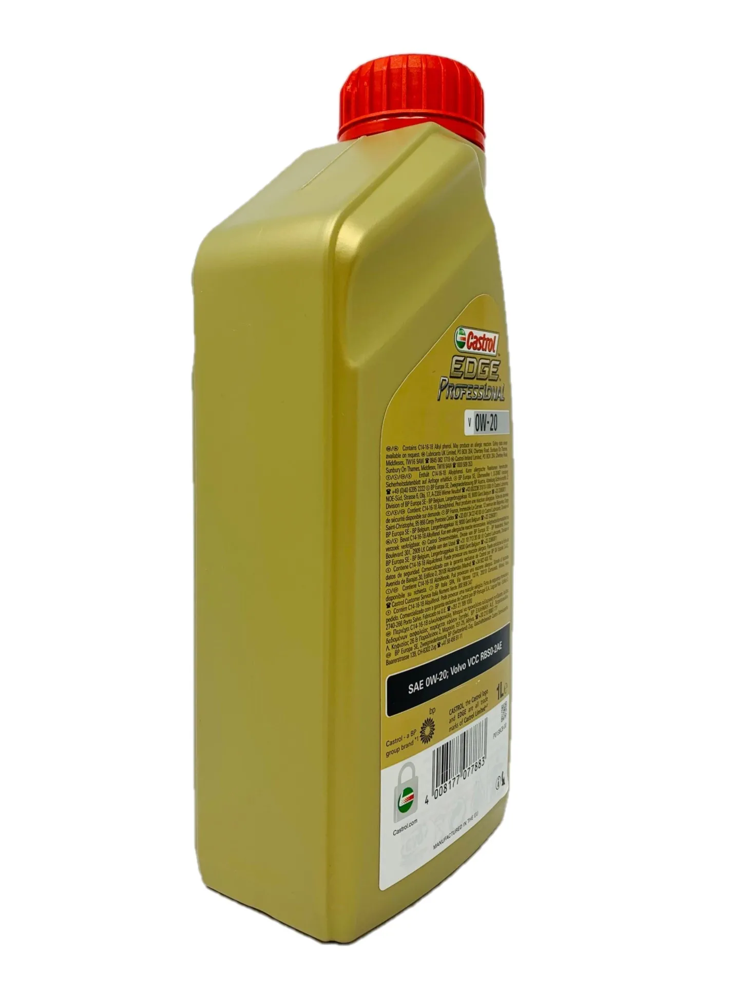 12 Liter Castrol Edge Professionl V 0w-20 Titanium FST 12 x 1Liter Flasche