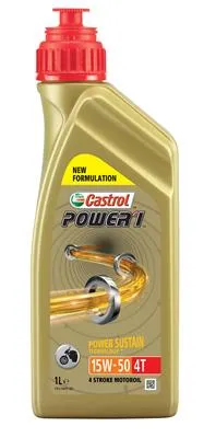 1l Castrol Power 1 15W-50 Motorrad Motoröl