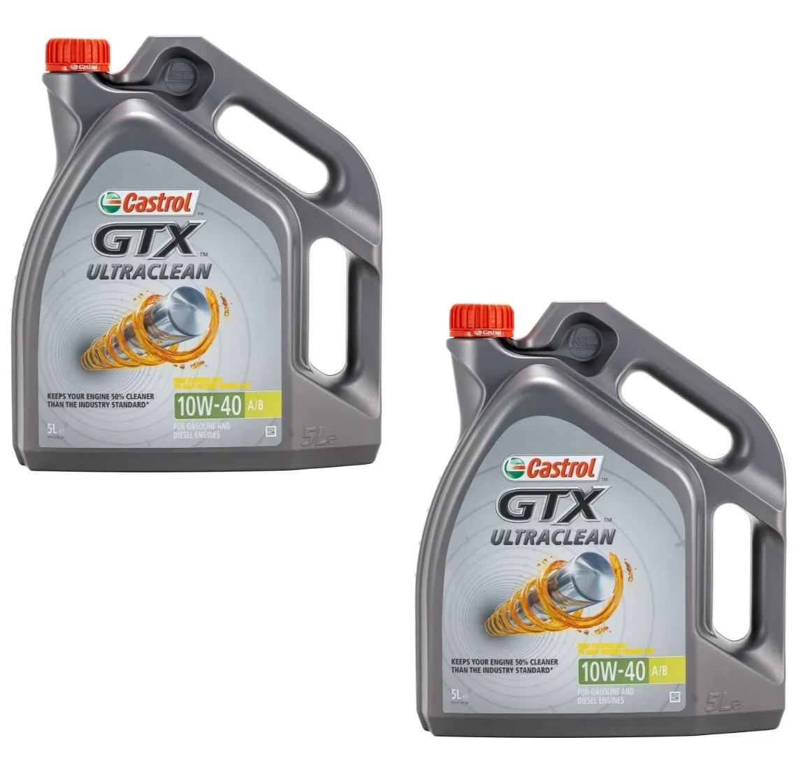 10l Castrol GTX Ultraclean 10W-40 A3/B4 2x5Liter Kanister