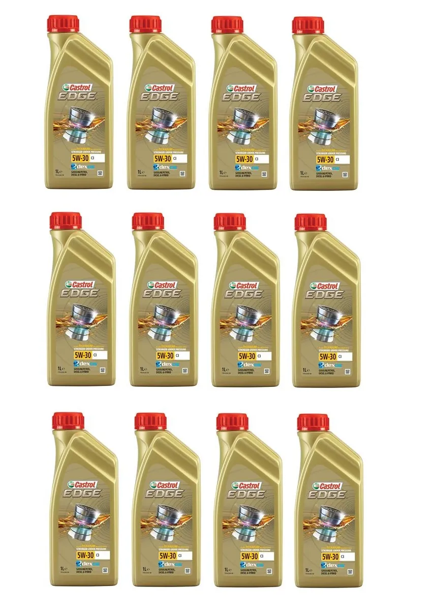 12l Castrol EDGE 5W-30 C3 12x1L Flasche