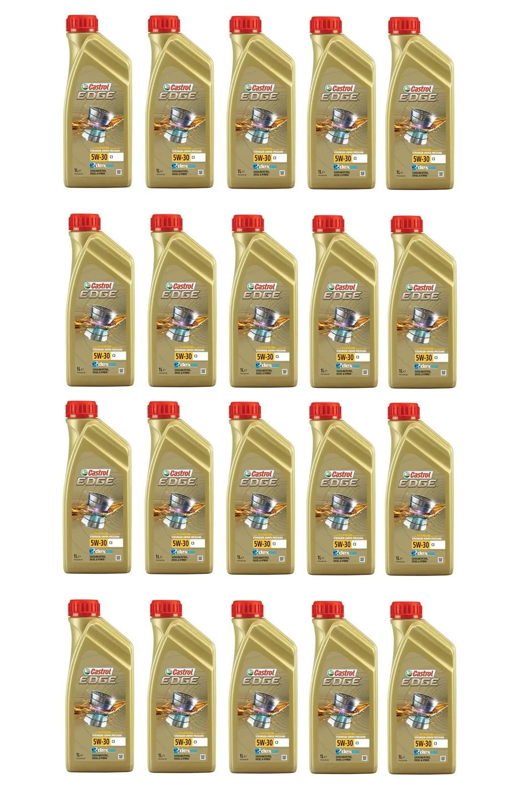 20l Castrol EDGE 5W-30 C3 20x1L Flasche