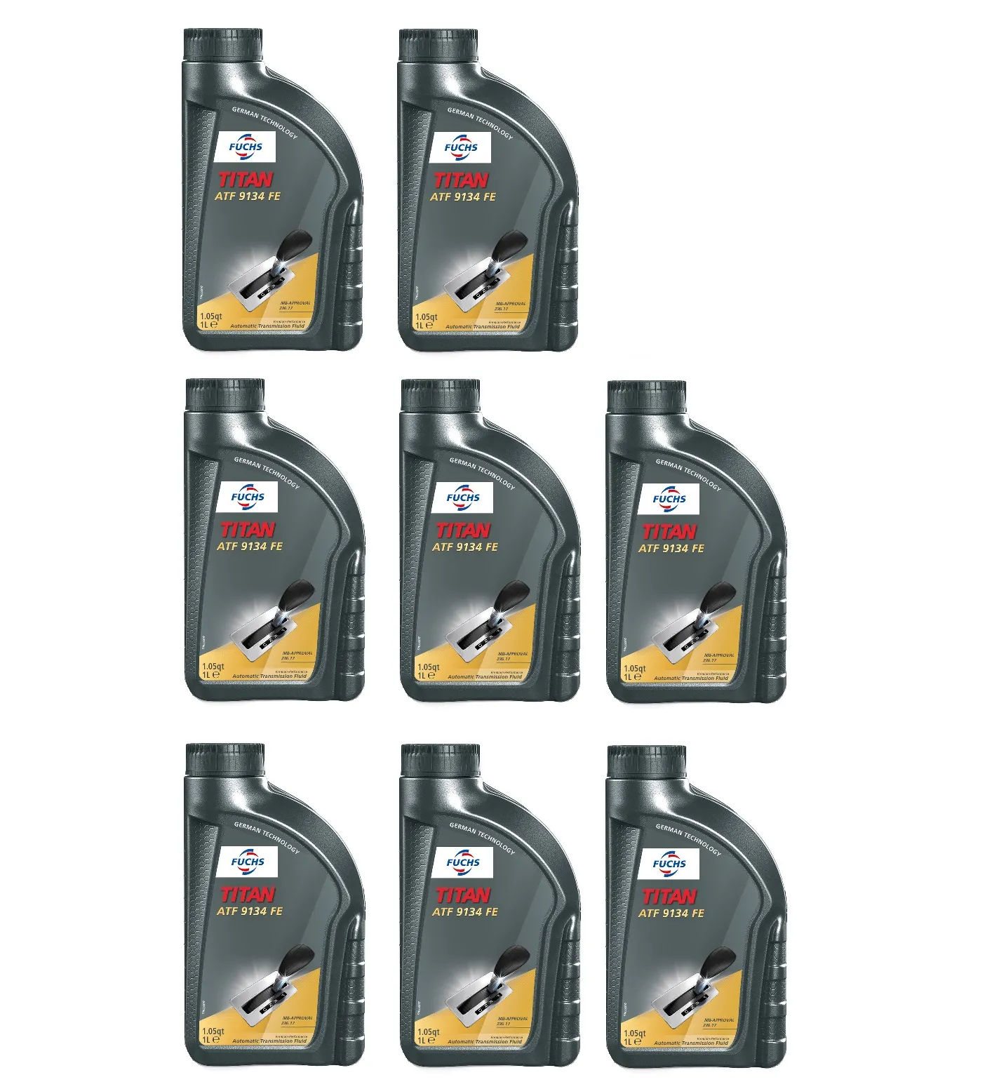Fuchs Titan ATF 9134 FE 8x1L Automatikgetriebeöl