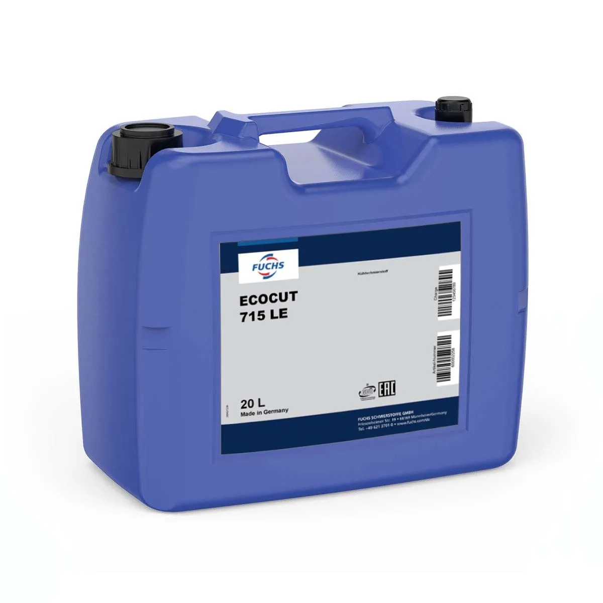 20l Fuchs Ecocut 715 LE Schneidöl